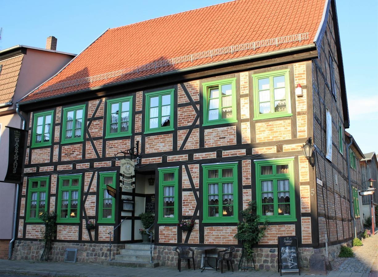 "Zum Heiligen Geisthof" Hotel Parchim Buitenkant foto