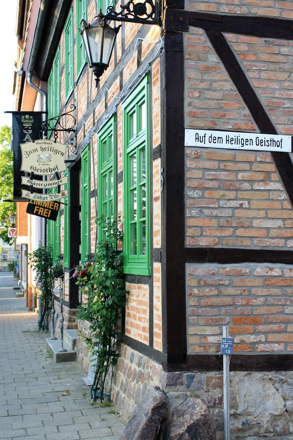 "Zum Heiligen Geisthof" Hotel Parchim Buitenkant foto